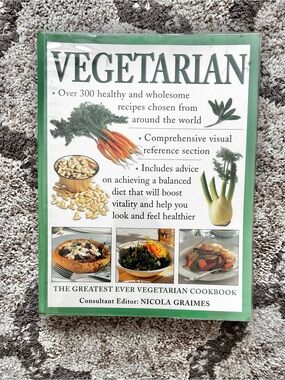 Vintage Vegetarian Cookbook 1999/2003 | 300+ Healthy Recipes | Nicola Graimes